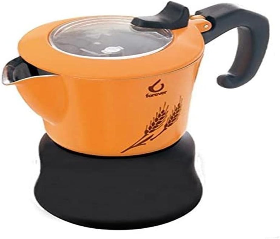 KAUFGUT Miss Orzi Aluminio 4 Cups Coffe Maker 640 Gram, Multi, 4 tazze