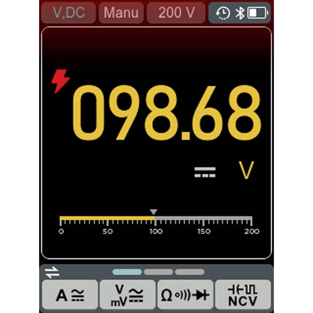 Voltcraft VC-1120 Stromzange Digital Cat Iii 1000 V Anzeige Counts 20000 (vC-17156545)