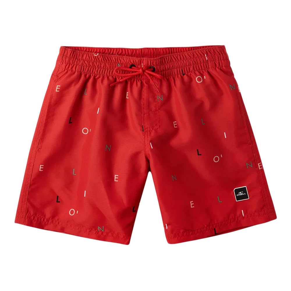 O'Neill Cali Zoom - Pantalón corto de baño, color rojo