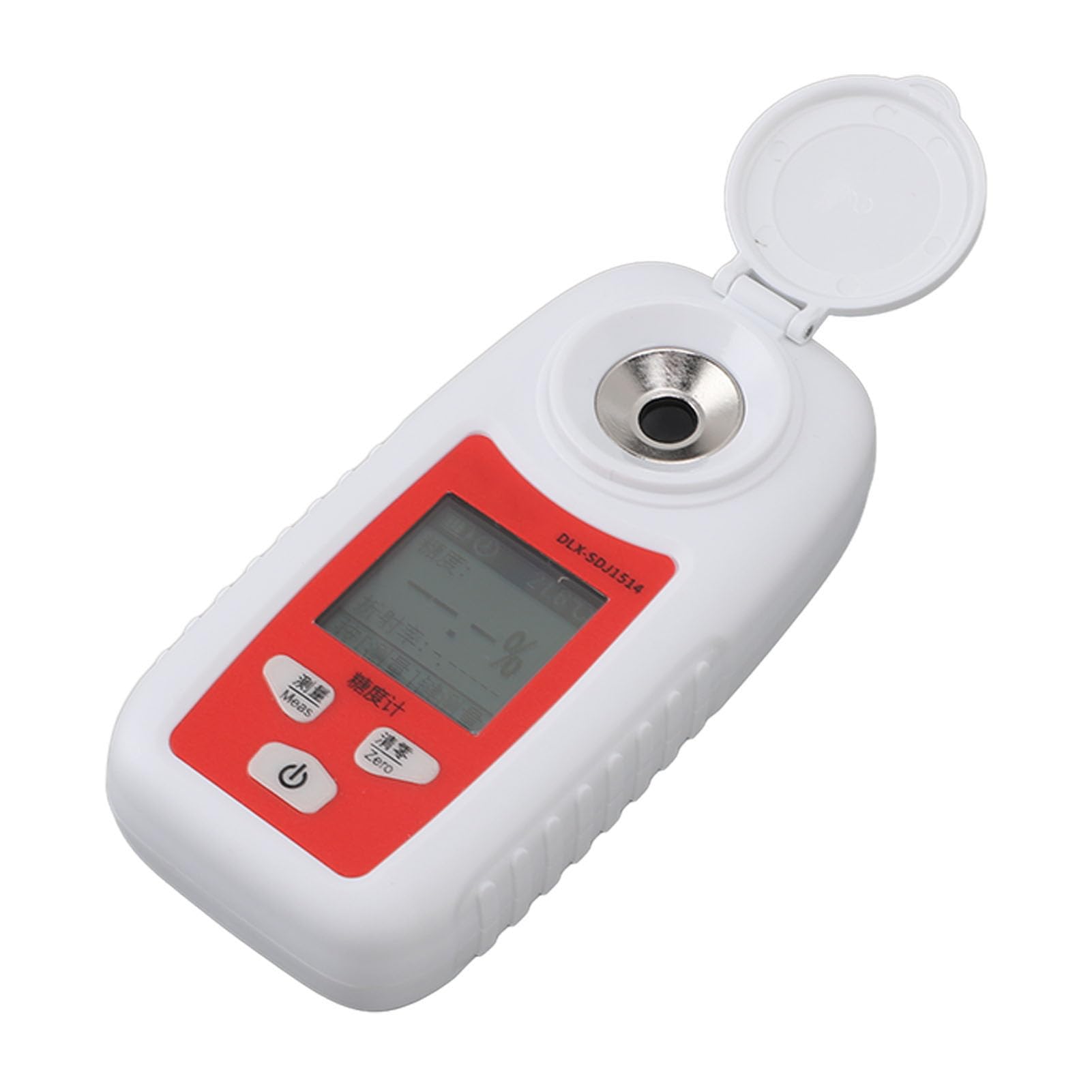 SUNGOOYUE Medidor de Azúcar de Frutas Medición Brix No Destructiva Refractómetro de Azúcar Digital Liviano para Medir el índice de Dulzor en Frutas, Probador de Dulzor Portátil para Entusiastas de
