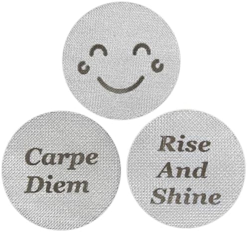 PuckBuddy 53.5mm Espresso Puck Screen (3 Pack) - Lower Shower Scr...