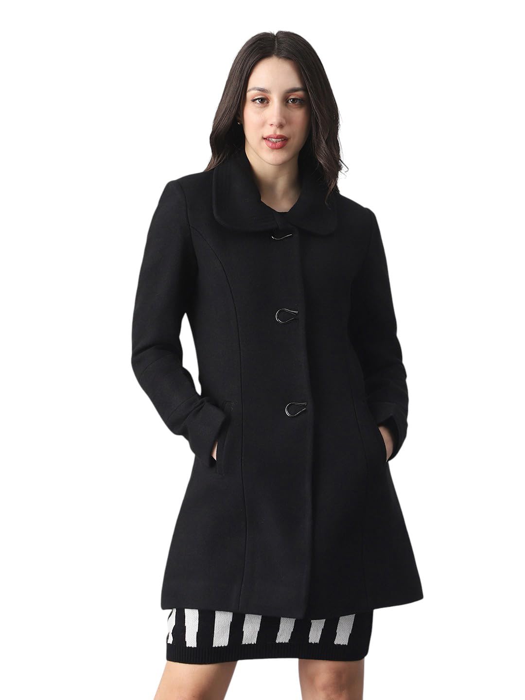 globus Women Coat (8909389022325_Black_XXL)-picture-34