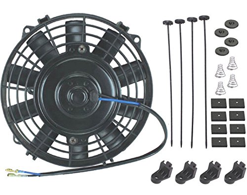 American Volt 6" Inch Small Slim Electric Fan 12V Radiator Oil Cooler ATV