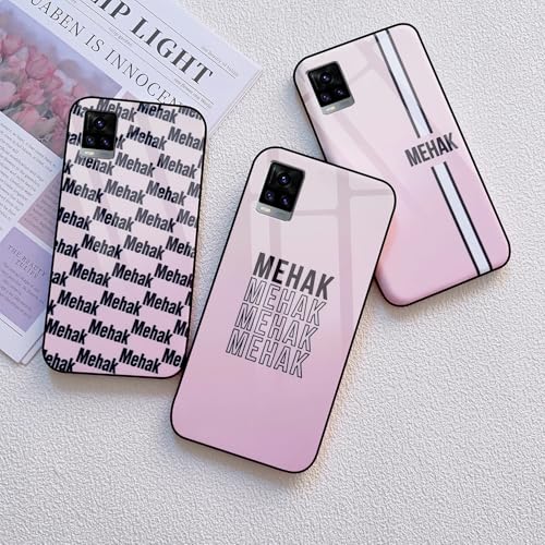 Image of COLORflow Back Cover Compatible with Vivo V20 | Ombre Color Customized | Shockproof TPU Bumper with Camera Protection Back Cover Compatible with Vivo V20