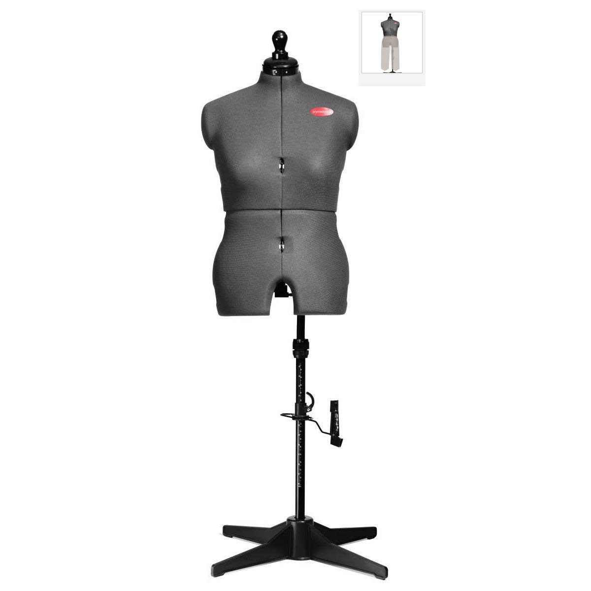 Prym 610256 Prymadonna Multi M Tailor's Dummy Metal Grey M