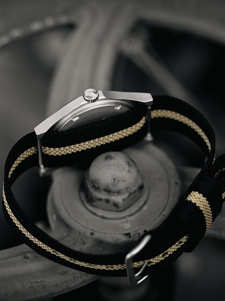 RDUNAE Montre à quartz militaire pour homme Vintage G10 Miyota 2035 K1
