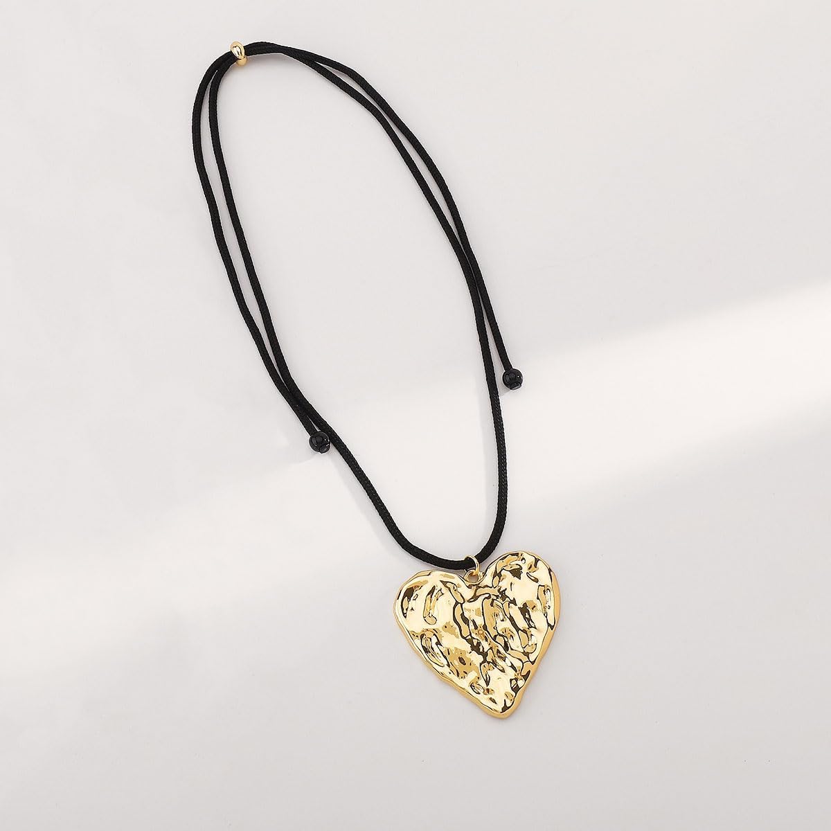 Sora Tuki Boho Necklaces for Women Large Pendant Necklace Bohomia Country Jewelry Oval Circle Statement Necklace Chunky Heart Pandant Necklaces Cowboy Cowgirl Western Jewelry - Image 5