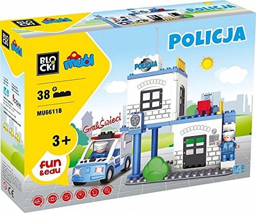Blocks Mubi Cobi Police 38 parts Compatible with Lego Sluban LIGAO KAZI  etc/Perfect for a gift: Amazon.de: Toys \u0026 Games