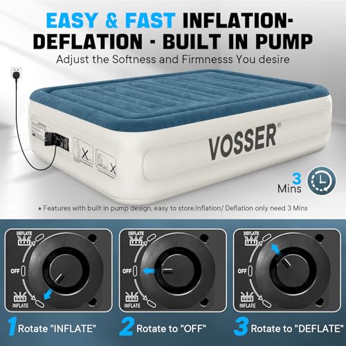 VOSSER Queen Air Mattress 18