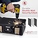 Honeywell Safes & Door Locks LHLP1103G 30 Minute Fire Safe Waterproof Safe Box Chest with Carry Handle, Medium, 1103, Black, 7.3 litre