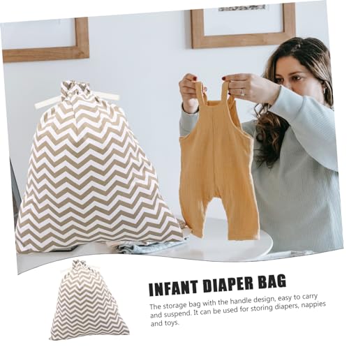 Bolsa portatil para pañales y almacenamiento reutilizable miniatura 4