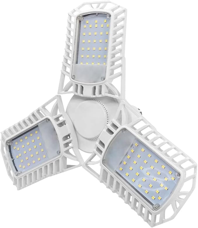 LEDRONA Motion Sensor Garage Light 360° Illuminating Area with Remote