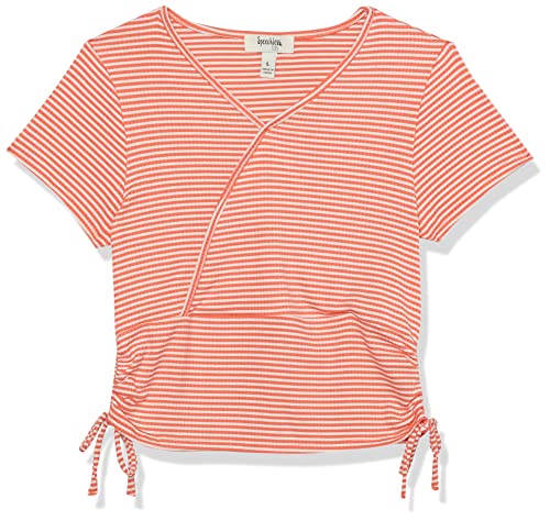 Image of Speechless Girls' Faux Wrap Short Sleeve Tee