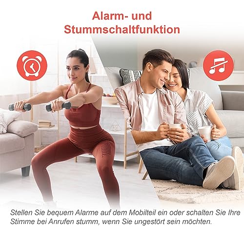 VTech MS3050 DECT Schnurloses Telefon mit Anrufbeantworter, Anrufersperre, Anrufererkennung/Anklopffunktion, Freisprecheinrichtung, Lautstärke-Booster/Verstärker, hintergrundbeleuchtetem Display