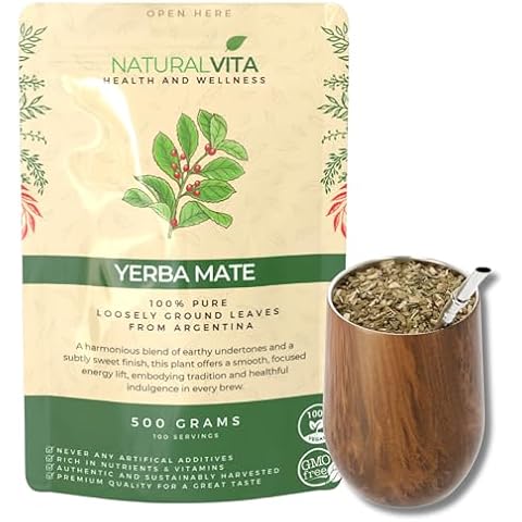 Natural Vita Yerba Mate Starter Kit 500g Cover