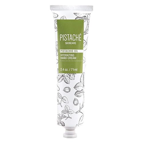 Pistaché Skincare Crema de manos con aceite de pistacho + hidrata y nutre para durar todo el día + vitamina E + protección antioxidante + protege la