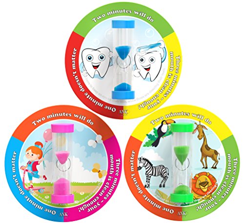 ANK-Trade 3 Minutes Toothbrush Timer Helps Ingrain Thorough Brushing Habit for Better Oral