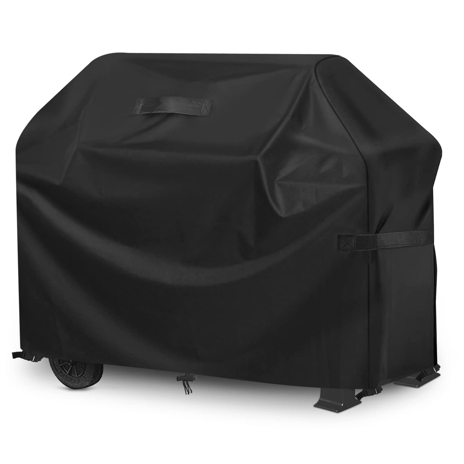 Funda Para Barbacoa Impermeable 600D: Protege Tu Parrilla Del Viento, Polvo Y Lluvia (117x66x117cm)
