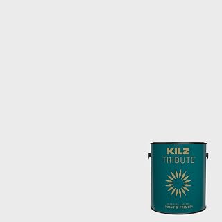 KILZ TRIBUTE Paint & Primer, Interior, Matte, Contemporary White, 1 Gallon