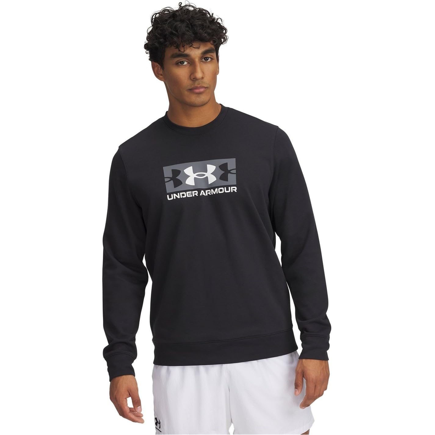 Under Armour Men's Black Rival Terry 1/4 Zip Fleece in Size L, Sports Direct