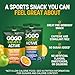 GoGo squeeZ Active Fruit Blend Energy Release | 18-Count Variety Pack | Tropical Fruit Punch and Blueberry & Pomegranate | Made with Real Fruit and B Vitamins