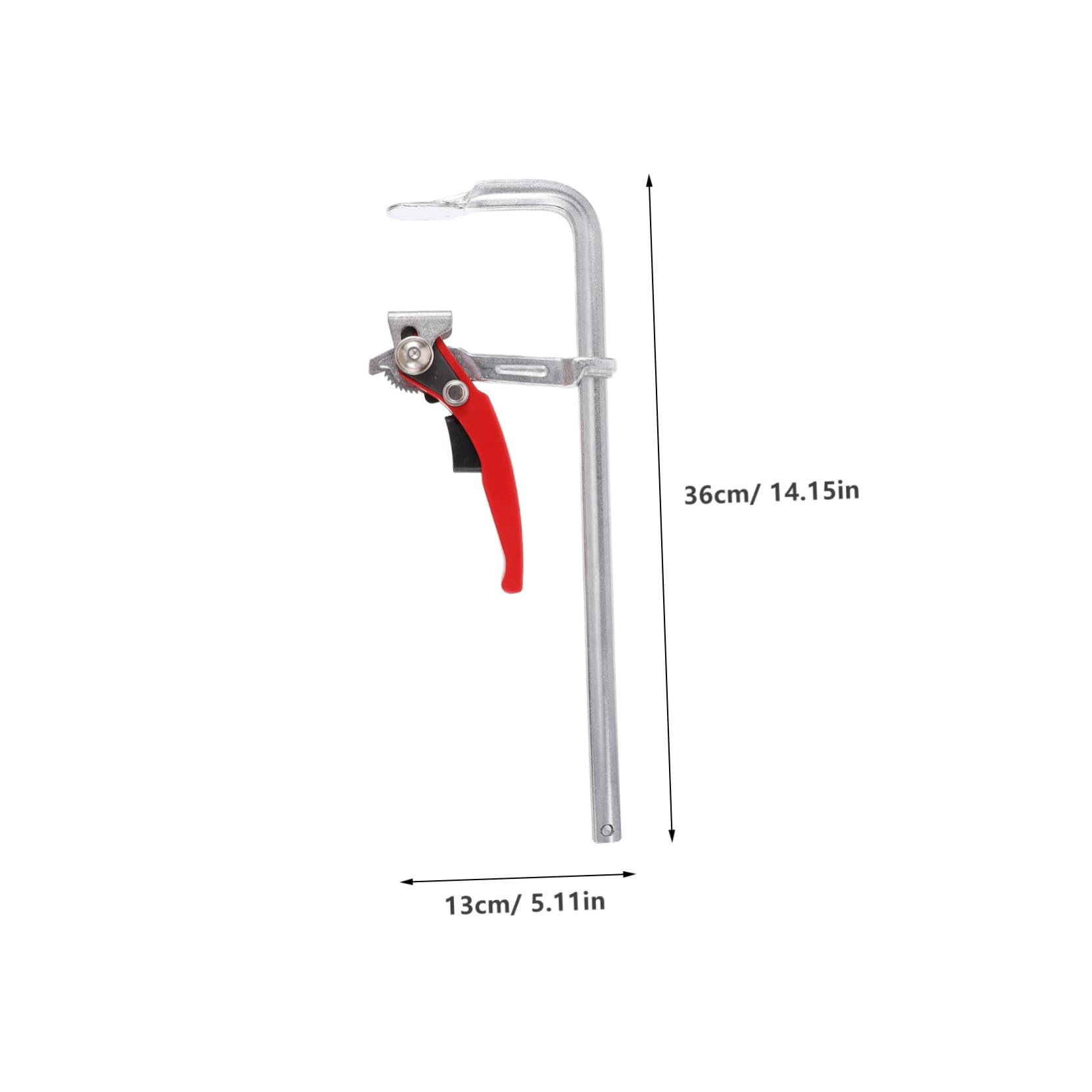 SHINEOFI Serrage-joint à Cliquet pour Menuiserie, Pince Fixe en Acier au Carbone, Résistante à L’usure, Prise Confortable, pour Bricolage et Travail Léger Couleur Aléatoire
