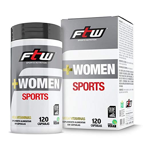 Fitoway +WOMEN SPORTS - 120 CÁPS, Multicolorido
