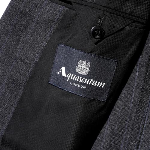 新品タグ付き！アクアスキュータム　黒スーツ上下 楽天市場】アクアスキュータム（スーツ｜スーツ・セットアップ