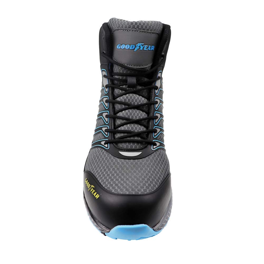 Goodyear Herren Arbeitskleidung Wasserdicht Composite Metal Free Safety Toe & Midsole Arbeitssicherheit Trainer Stiefel S3 SRC HRO