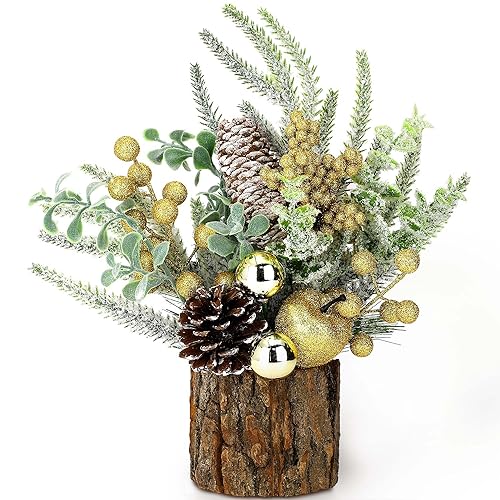 Small Christmas Tree Tabletop Artificial Mini Christmas Tree Decorations with