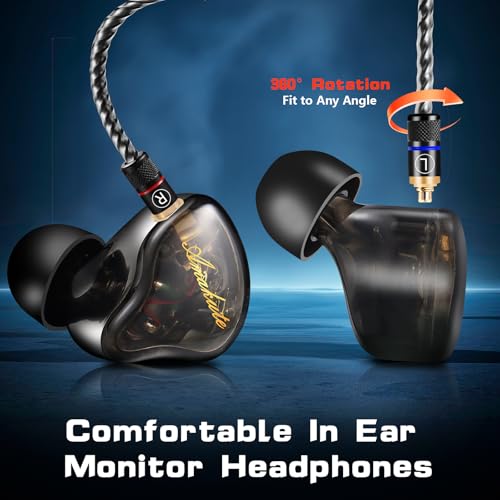 Image of DEMAKE in Ear Monitor with Detachable Silver-Plated 3.5mm Cable