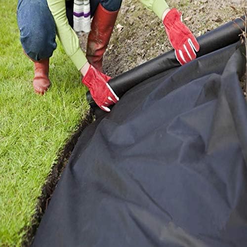 Tech-Garden 1.5 m x 5 m Weed Control Fabric Breathable Lightweight Garden Ground Soil Landscaping Material Gravel Decking Drive & Pathways