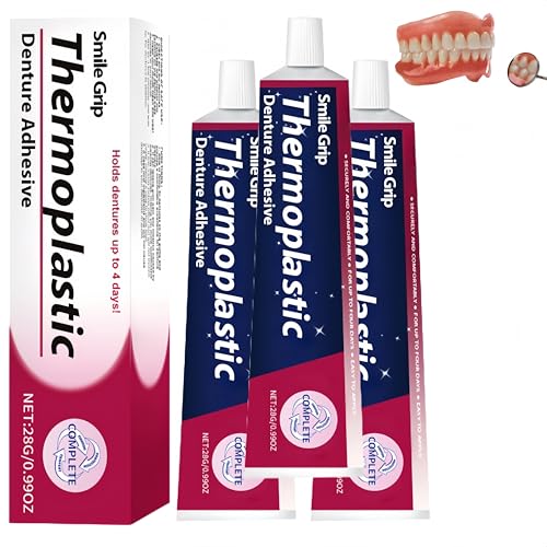 Adhésif thermoplastique pour prothèses dentaires sans colle tenue stable et durable