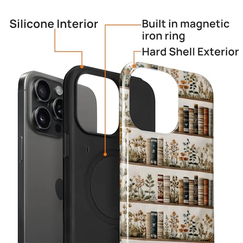 Coque iPhone 15 Pro Max MagSafe antichoc avec double protection silicone