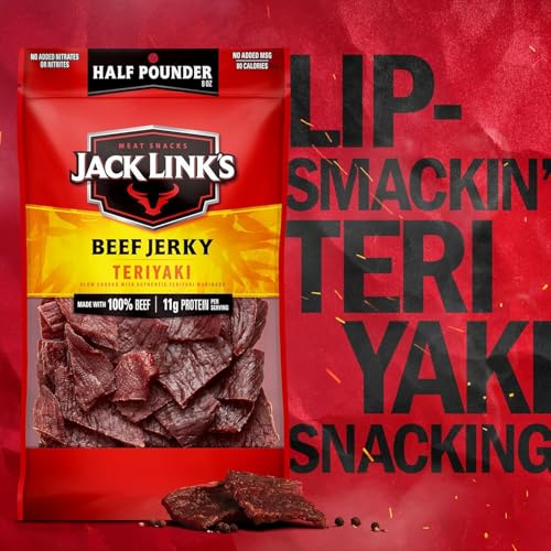 Jack Link's Teriyaki Beef Jerky Half Pounder - 8 oz - image 5