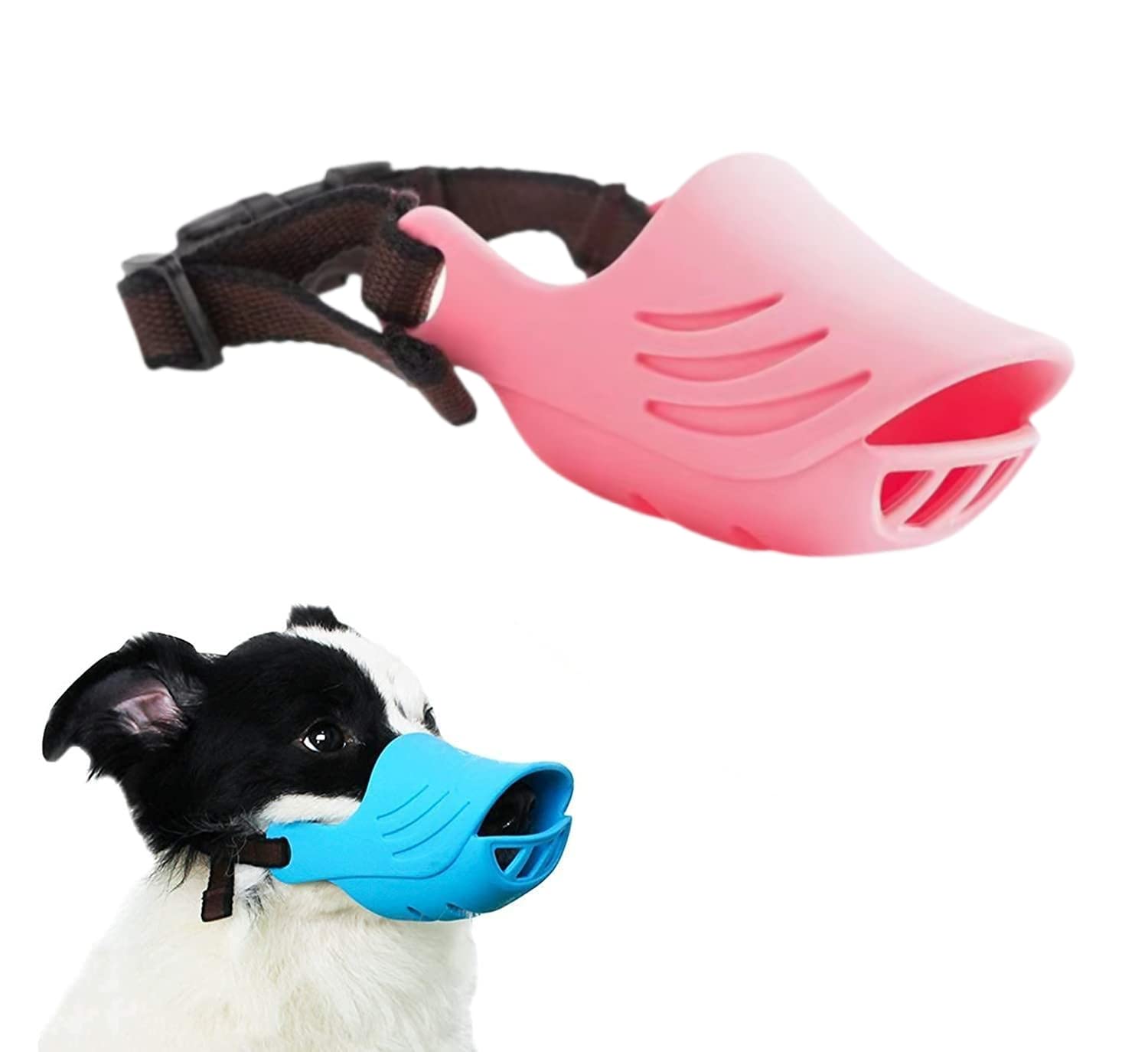 Amazon | skyteey犬 口輪 犬用マズル 柴犬 アヒル 小型犬 中型犬犬用口