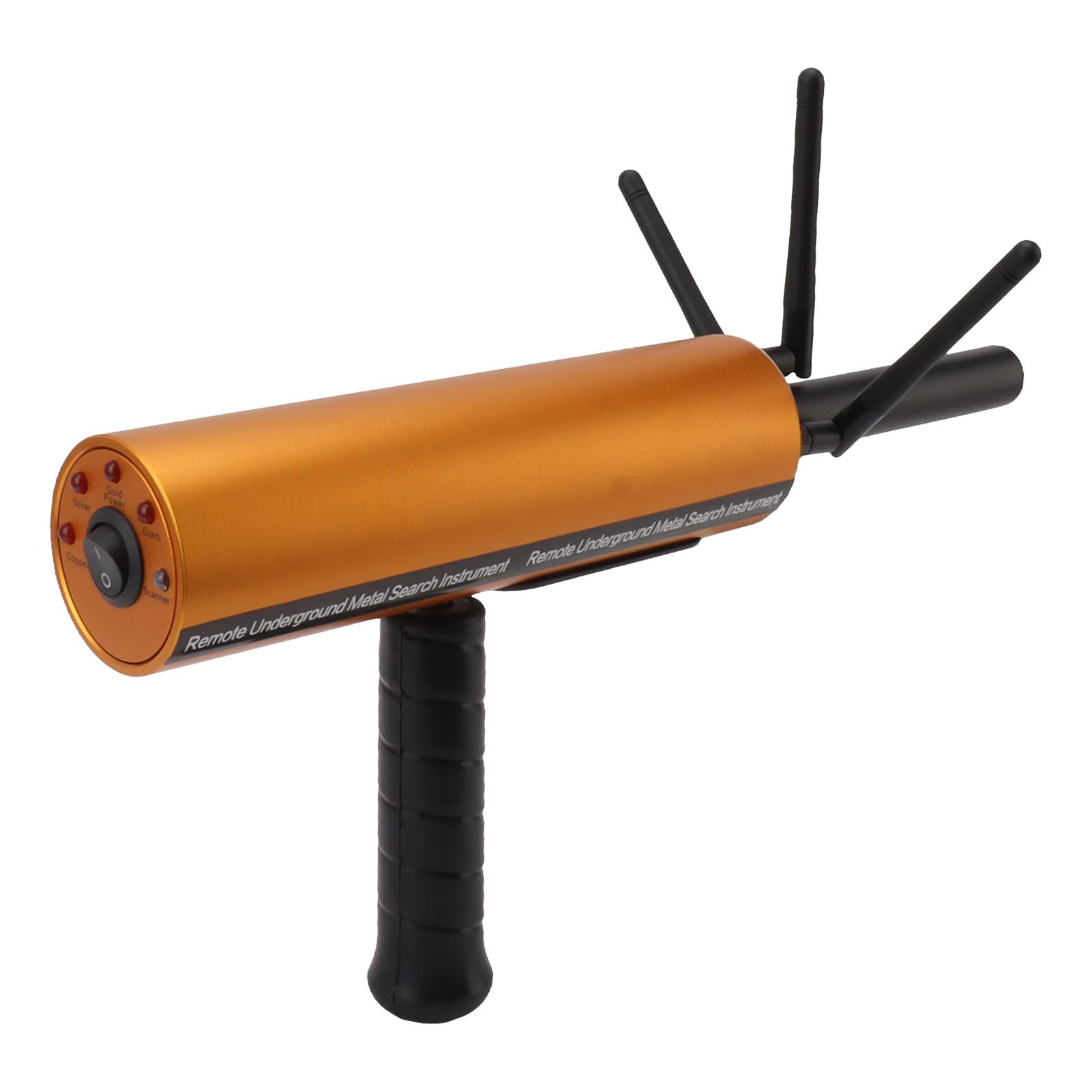 AKS Metal Detector, 1200 Meters Range 25M Depth High Accuracy Gold Locator Treasure Scanner With 3 Antennas, Rechargeable Remote Search Metal Finder Scanner for Gold Silver Copper