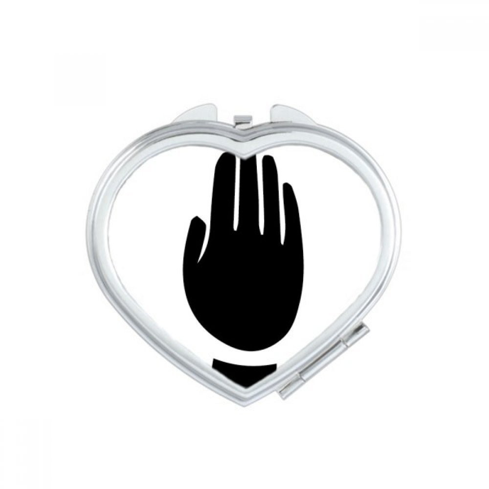 Miroir de poche de maquillage pour des retouches rapides en voyage