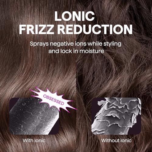 Wavytalk Updated Version Thermal Brush for Blowout Look, Blowout Express 1.5 Inch Ionic Thermal Round Brush Makes Hair Smoother Get Natural Curls,... - Image 2