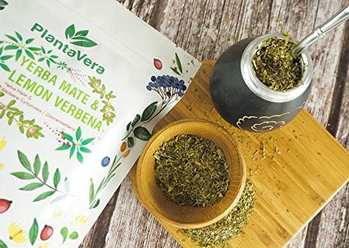 Brazylisjka Yerba Mate + paragwajska Werbena Cytrynowa Herbatka pobudzająca Herbata ziołowa 800g