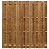 Estink - Panel de madera para jardín (madera de pineso impregnado, 170 x 170 cm)