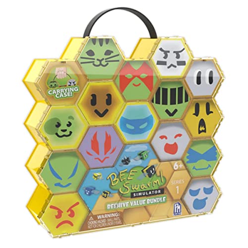 Bee Swarm Simulator Bee Hive Value Bundle (5 Action Figures & 5 Collectibles Series 1)