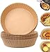 Backpapier Airfryer, Luftfritteuse Pergamentpapier, ntihaft ungebleichtes Bratpapier,Backen Zubehör Backpapier Aus Papier FüR Bratpfanne, Ofen, Grill, Koch, Dampf, Fritteuse Und HeißLuftfritteuse