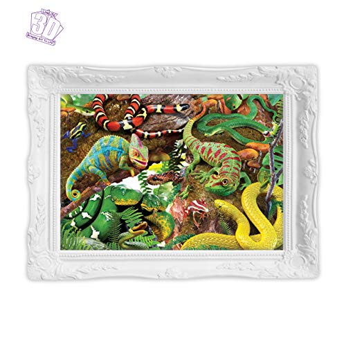 3D Livelife Lenticular Wall Art Prints - Curious Creatures From Deluxebase. Unframed 3D Wildlife Poster. Perfect Wall Decor. Original Artwork Licensed From Renowned Artist, David Penfound #TOP4
