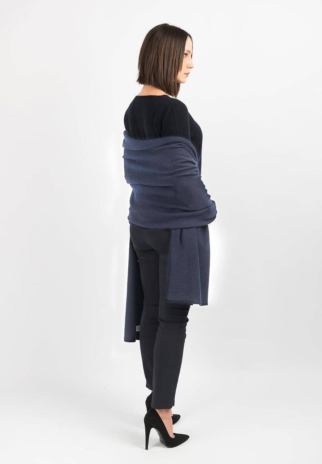 Dalle Piane Cashmere - Women's 100% Cashmere Stole (24"x81") - Soft Wrap Shawl - Luxury Gift - Made in Italy - Image 3