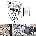 kowaku Bicycle Storage Basket Container Protection Quick Release Sturdy Versatile Easily Install Black Accessories for Pet Transport