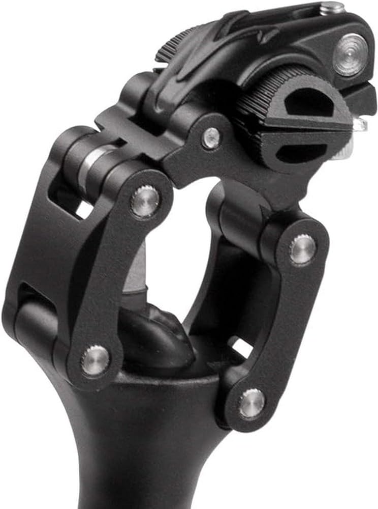 M-Wave FOURSPRING Vario Sattelstütze, schwarz