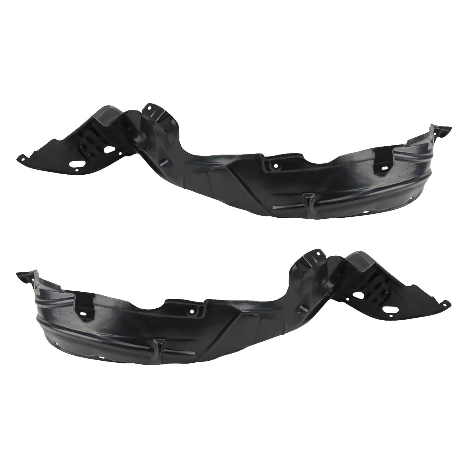 TRQ Front Inner Fender Liner Set | For 2003-2007 Honda Accord HO1248117 HO1249117