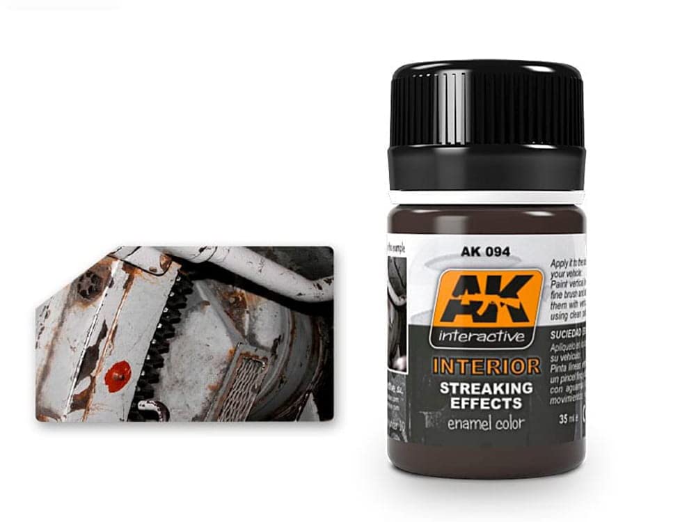 Ak Interactive Ak Weathering Ak094 Interior Streaking Grime (35Ml)