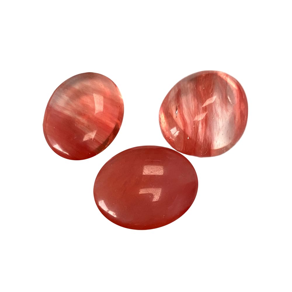 VIE Tumbled Crystals, Pack of 6, Watermelon Quartz